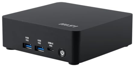 MSI Cubi NUC AI 1UMG i5 125H BB Cubo Nero BGA 2049 1,2 GHz (MSI Cubi NUC AI 1UMG Intel Core Ultra 5 125H Barebone)