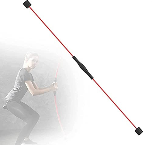 Fitness Schwingstab Pilates Yoga Stange Tremor Bar vibrierende Fitness-Stange Hochfeste Muskeltrainer-Trainingsstange, die im Büro zu Hause verwendet wird, Muskelvibration, um die tiefe Muskelvitalit
