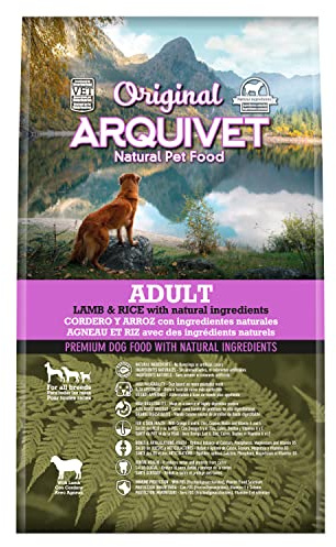 ARQUIVET Original Adult - Croquettes pour Chien Adulte Agneau et Riz 3 Kg - Nourriture Sèche Toutes Races - Ingrédients Naturels