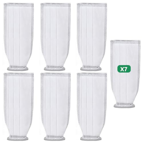 7 Stück Staubsaugerbeutel für Vorwerk Kobold VK7 Akku-Staubsauger, Kobold FP7 Premium Filtertüten Ersatzteile VK7 FP7 Staubsauger