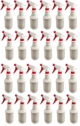 Desikixudy Bottiglia di spruzzatura di plastica,Bottiglia ricaricabile vuota per soluzione,Bottiglia di spruzzo d'acqua a prova di perdite con ugello regolabile