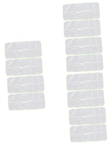 TOPBATHY 12pcs Ironing Felt Pad Heat Protection Ironing for Clothes Quilting Mat Non-slip Board Cover for Home Travel Random Color