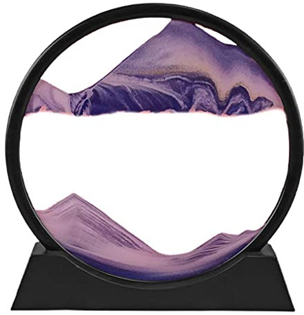 Fcnjsao Wand Fließender Sand Malerei 3D Sanduhr Moving Sand Kunst Bild Landschaft Malerei Home Desktop Dekoration