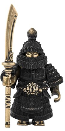 COPPERTIST.WU Beiwei-Armee Krieger Figur Bronze Statue – Historische Krieger Skulptur für Schreibtisch, Büro & Wohnzimmer Deko, Sammlerfigur Geschenk für Männer & Frauen (Beiwei Army Warrior)