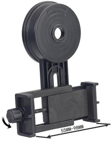 Garneck Telescope Phone Mount Adapter for Smartphone with Rotatable Clamp, Monocular and Binocular Photo Holder, Compatible with Spotting Scopes for Outdoor and Astronomy Use Assorted style