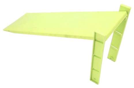 Qudinip Inclined Plane, Clear Scale Strong Durable Plastic Double Stand for Pulley Mechanics Experiment, with Easy Assembly for Primary School Students Education