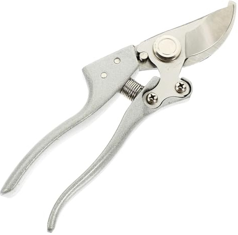 Milisten Cesoie da Potatura per Giardino e Fiori, Forbici per Piante Lame in Acciaio Affilate, Tagliabordi Portatile Ergonomico per Rami, Vivai e Orto