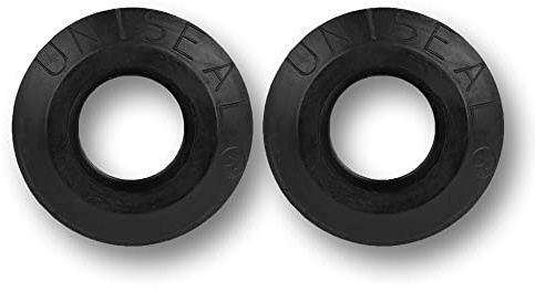 3/4 Uniseal Flexible Tank Adapter Made in the USA - Perfect for Attaching 3/4-inch pipe to Curved Surfaces, Storage Drums, Buckets, and More - Ideal for Situations Where Bulkheads Fail - 2 Pack