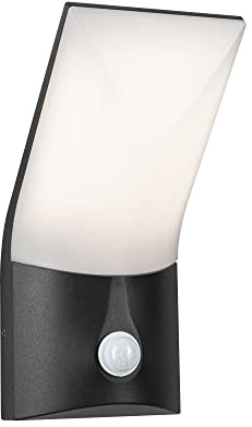 Paulmann Outdoor Wandleuchte Adya, Anthrazit, IP44, 230V, Warmweiß, dimmbar, mit Bewegungsmelder