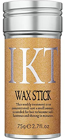 Bastone di cera per capelli, Bastone di cera per capelli, Slick Stick per capelli Non grasso Styling Pomade Stick per capelli, forte tenuta rende i capelli belli e ordinati (1 pack)