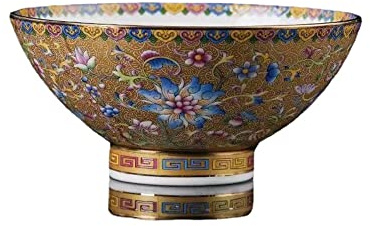 Ciotole da portata, Ciotole for cereali, Ciotola in ceramica* Ciotola for riso in porcellana stile palazzo antico cinese, Ciotola for porridge, Ciotola for zuppa 13 cm 5,1 pollici Antico Palazzo in ce