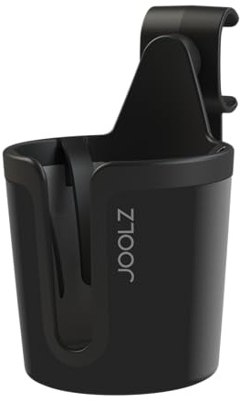 Joolz - Portabicchieri - Accessorio per il tuo passeggino - Facile da montare - Rimani idratato - Ideale per i viaggi - Un accessorio indispensabile - Semplice da regolare - No Spill - Nero (nero)