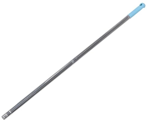 Veemoon Manico in Metallo Per Scopa Diametro Maniglia Di Ricambio In Acciaio Inox Adatto Per Scopa E Lavori Di Pulizia Facile Installazione E Uso Durevole