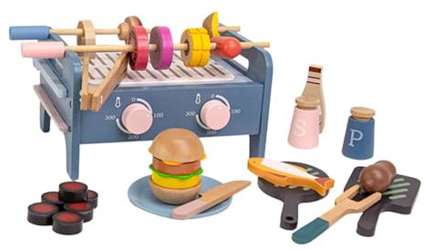 TTETTZ Food Cutting Toy, Wooden Pizza Cutter Toy, Imagination Kitchen Toys, Pretend Play Props, Role Play