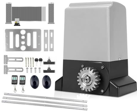 Abridor De Puerta Para Discapacitados (remoto), Kit De Apertura De Puerta Corrediza Eléctrica (370 W), Carga 800 Kg/1763 Lb, Sin Preocupaciones Por Cortes De Energía,370w