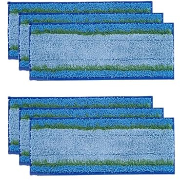 Wet Mopping Pads,Compatible For Braava Jet M6 Series (6110) (6012) (6112) (6113) Ultimate Robot Vacuum Cleaner Mop Cloth Accessories(6pcs)