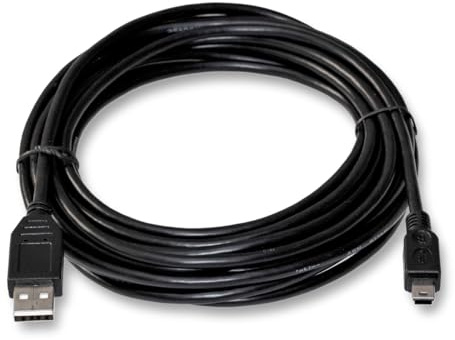 SvediTec Cavo USB adatto per fotocamera digitale Canon EOS 2000D, cavo dati – lunghezza 5 m