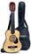 Bontempi- WoodHarmony-Chitarra Classica in Legno da 75 cm con Borsa per Avventure Musicali Autentiche, Colore, 750 mm, 21 7531