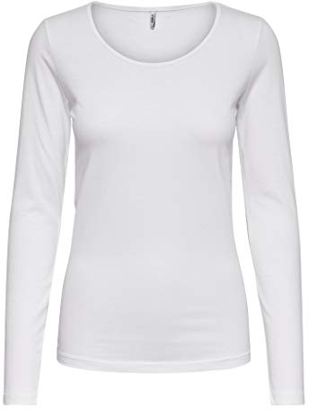 ONLY Damen Shirt LIVE weiß XS