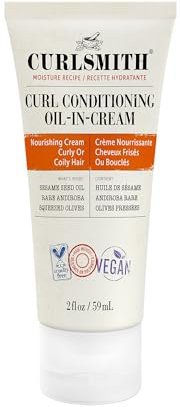 Curlsmith Curl Conditioning Oil in Cream - Balsamo Bio senza risciacquo per Capelli Ricci e Afro (59ml)