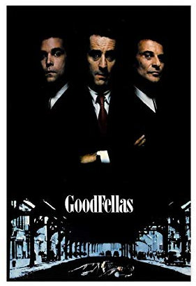 Filmposter Goodfellas Leinwand Poster Schlafzimmer Dekor Sport Landschaft Büro Zimmer Dekor Geschenk 60 × 90 cm Ungerahmt:
