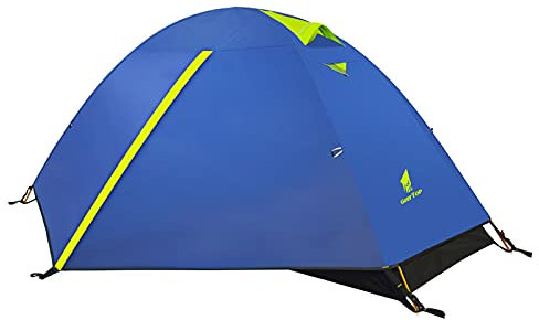 GEERTOP Campingzelt für 1 Personen, Ultraleicht Zelte wasserdichte 3-4 Saison Kuppelzelt Einmannzelt Für Trekking Camping Outdoor Festival