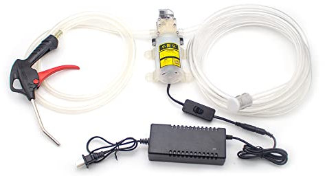 LeTkingok AC 100-240V Pompe électrique De Remplissage Domestique, Pompe à Vin De Qualité Alimentaire, Kit De Pompe De Transfert De Liquide Auto-amorçante