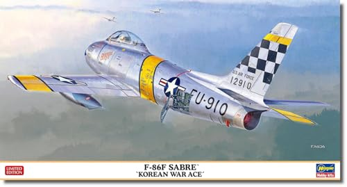 Hasegawa - 1/48 F-86F Sabre, Korean War Ace - Plastikmodellbausatz
