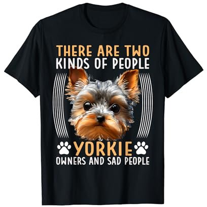 Yorkshire Terrier Teacup Puppy Hair Bows Shoes Teacup Yorkie T-Shirt