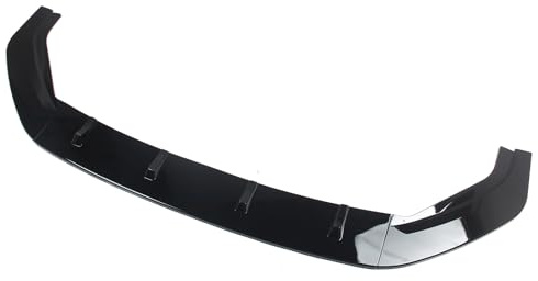 FINMOKAL Auto Frontstoßstange Splitter Spoiler Lippe Diffusor Guard Kompatibel mit VW Golf 7 MK7 GTI R Rline 2013-2016 Glanz Schwarz