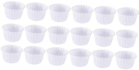 2 Set Pirottini Per Muffin Pirofila Per Muffin Mini Muffin Involucri Per Cupcake Per Feste Bicchieri Di Carta Fodera Per Cupcake Di Natale Pirottini Per Cupcake Bianca 50 Pezzi * 2 Garneck