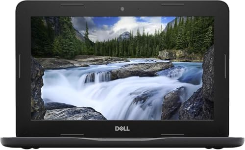 Dell Latitude 3190 Business Laptop, 11.6 Inch Display, Intel Celeron N4120, 4GB RAM, 64GB SSD, QWERTY Keyboard, Windows 11 Pro (Renewed)