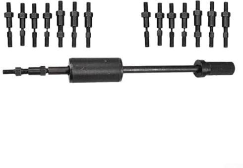 Manual Pin Puller Set with Internal and External Thread Pullers -M12 Mechanical Puller Hammer for Threaded Positioning Taper Pin Rem(B)