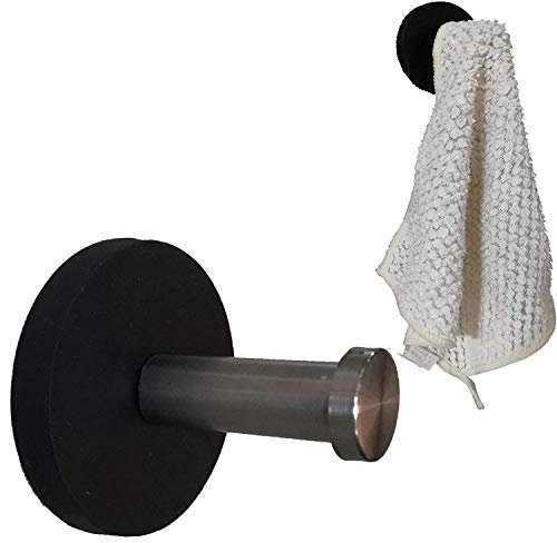 Crochet magnétique puissant pour sacs, manteaux, parapluies, écharpes, jouets, serviettes et casques - Pas de rayures - Supporte jusqu'à