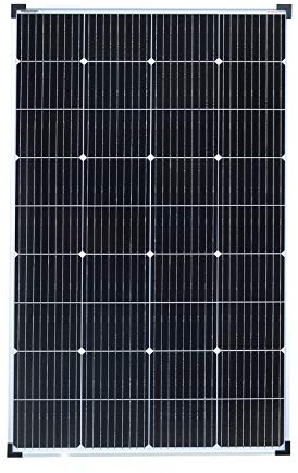 Enjoy Solar PERC Mono 150W 12V panneau solaire panneau solaire photovoltaïque, 166mm*166mm cellule solaire monocristalline avec 9 busbars, idéal pour camping-car, abri de jardin, bateau