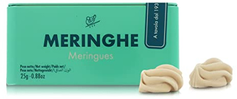 Cipriani Merengues Italianos en Lata Rectangular, 25 Gramos