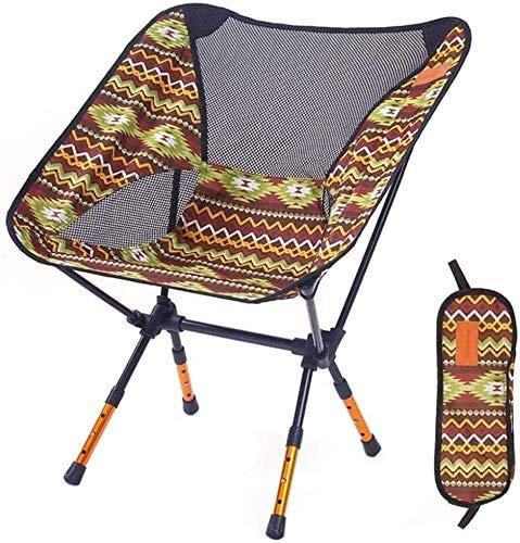 Sonnenliege Gartenstühle Liegestühle Reisehocker Rucksack, tragbarer Aluminium-Klapp-Campingstuhl Angelhocker Angelhocker Klapphocker (Farbe: Rot, Größe: 57 * 43 * 71 cm) Sonnenliegestuhl