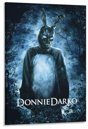 Donnie Darko Horror Art Filmposter Wandkunst Bild Gemälde Poster Leinwand Druck Poster Kunstwerke