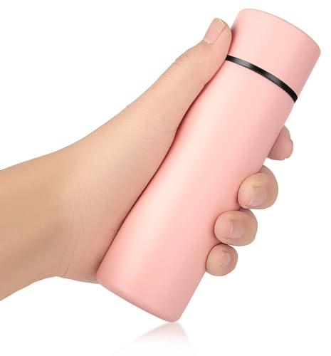PENCHUAN Mini bouteille isotherme de 150 ml - Petite bouteille isotherme portable - Pour les déplacements - Rose mat