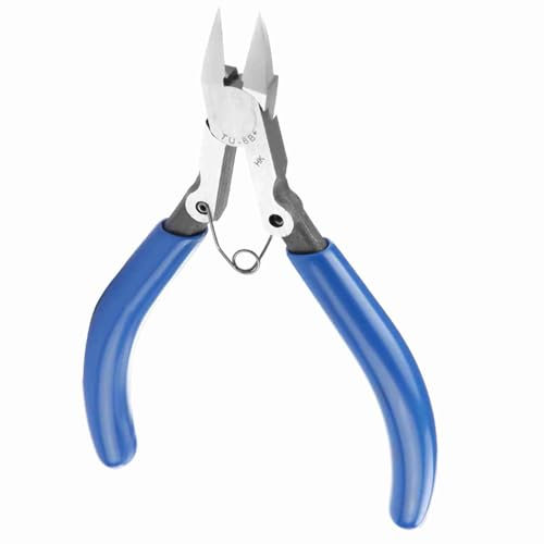 Electrical Wire Cable Cutters, High Quality Chrome Vanadium Steel 4.5inch Cutting Nippers for Electronic Industry Repair, Jewelry Processing, Model Making and Fishing