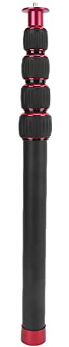 Kamera -Monopod, Aluminiumlegierungstativmontage -Monopod Verlängerungsstangenrohr, Einstellbare Höhe, Universelles Zubehör mit 1/4 Zoll Schraube für DSLR digitale Videokamera, Einfach zu Bedienen mit