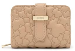 TOUS Cartera arena Bridge Puffy Bear, Para Mujer, Colección Tous Puffy Bear