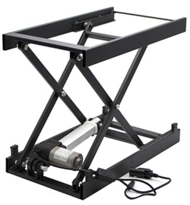 Elektriskt lyftbord, höjdjusterbart 100–365 mm, saxlyft med dubbel USB-omkopplare, metalllager, full kopparkärna motor för gör-det-själv-möbler och hemtillbehör