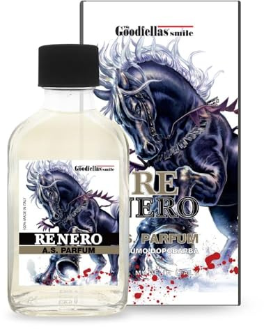 THE GOODFELLAS' SMILE Aftershave Parfum Re Nero 100 ml Fabriqué en Italie 200 g
