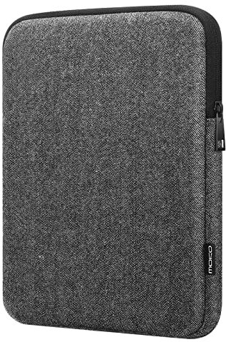 MoKo 9-11 Tablet Tasche für iPad Air M2 2024/Air 5/4 10,9, iPad Pro 11 M4 2024, iPad 10th 2024/9th/8th/7th, iPad 9.7, Galaxy Tab S9/S8 11 2023/A 10.1,Surface Go 2 10.5, Schwarz+Grau