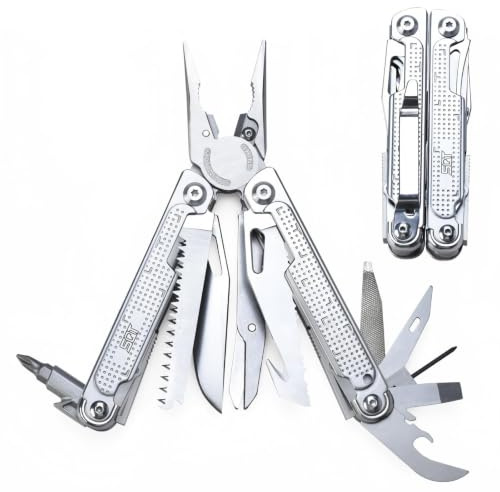 SQT2048 20-in-1 Multitool, Foldable & Self-Locking, Professional Tool for DIY, Home Repairs, Outdoor Camping – Must-Have Gifts for Men, Compact, Durable, All-in-One Tool for Every Task