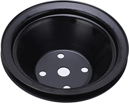 OUKENS Auto-Kurbelwellen-Riemenscheibe, Metall-Kurbelwellen-Riemenscheibe, Lange Wasserpumpen-Riemenscheibe, Ersatz Für SBC 262 327 400 Motor