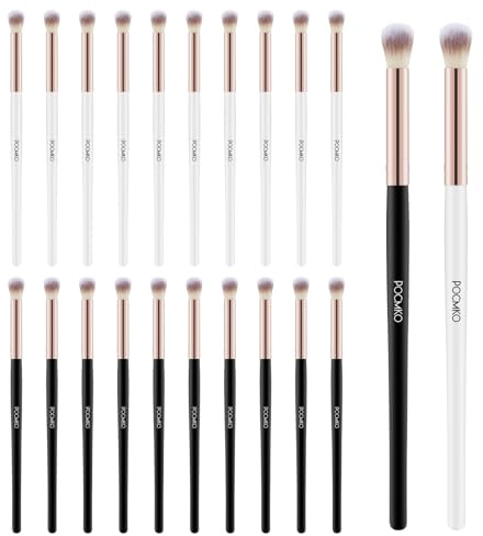POCMKO 20 PCS Cleansing Brush for Lash Extensions, Lash Shampoo Brushes Set, Eyelash Cleaning Brush for Cleansing Eyelash Extension, Eyelash Extension Shampoo Brushes