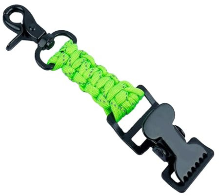 Arbeits-Handschuhhalter-Clip, Fäustling-Clips für die Arbeit | Arbeitshandschuhhalter Fäustlingsband,Robuster Metallclip, geflochtener Paracord-Handschuh-Clip-Halter für Werkzeuggürtel, Werkzeugtasche