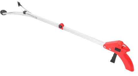 COLLBATH Rastrello Da Giardino Due Mani Per Raccogliere e Ripulire Raccoglitori Di Foglie Da Giardino Rastrello Per Raccogliere e Ripulire Pinza Pieghevole Per Raccolta Dei Rifiuti Pinza Pe